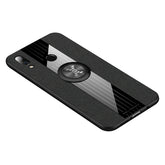 XINLI Stitching Cloth Textue Shockproof TPU Protective Case with Ring Holder, For Huawei nova 3e, For Huawei nova 3i, For Huawei nova 4, For Huawei nova 4e